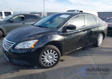2015 Nissan Sentra Fe+ S/S/Sl/Sr/Sv from USA, damaged, VIN 3N1AB7AP3FL654511